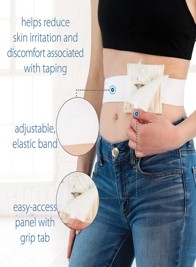 Core Products NelMed G-Tube Holder – Feeding Tube Belt Holder for PEG, G, J Tubes – Adjustable, Discreet Support for Tube Feeding – Large/XLarge (45-60 inch Waist) - Image 3